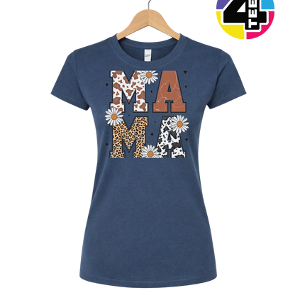Mama Patchwork Floral Women's Tee