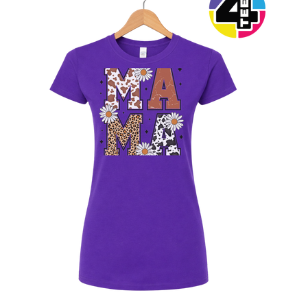 Mama Patchwork Floral Women's Tee