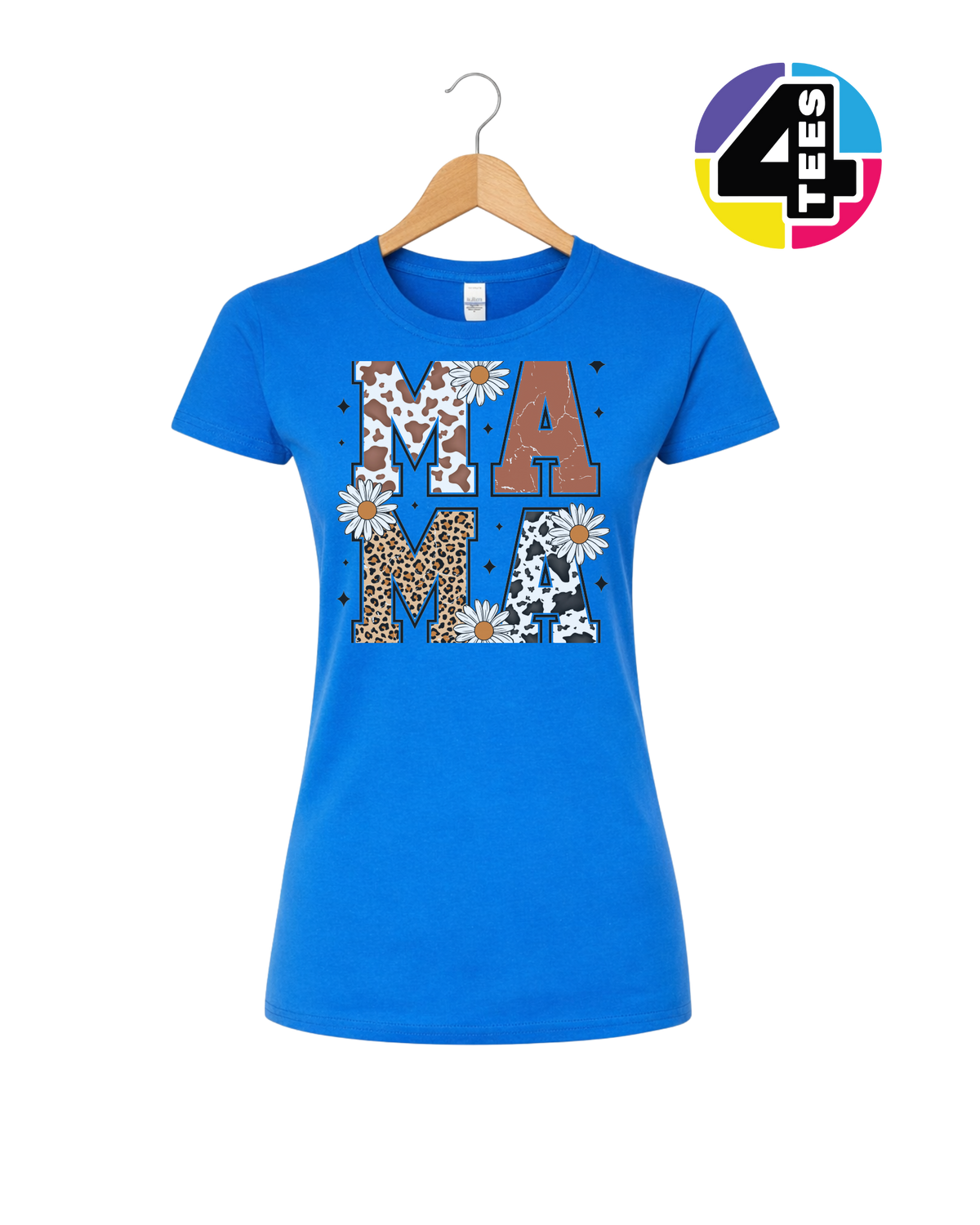 Mama Patchwork Floral Women's Tee