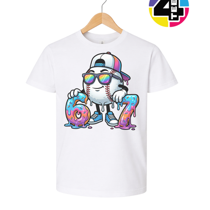 Drip Vibes Slugger 67 Youth Tee