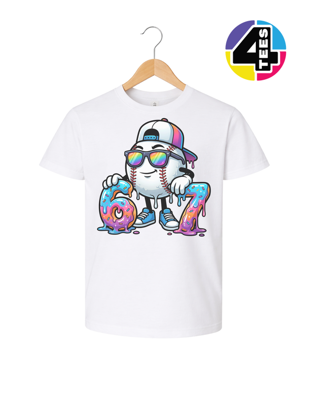 Drip Vibes Slugger 67 Youth Tee