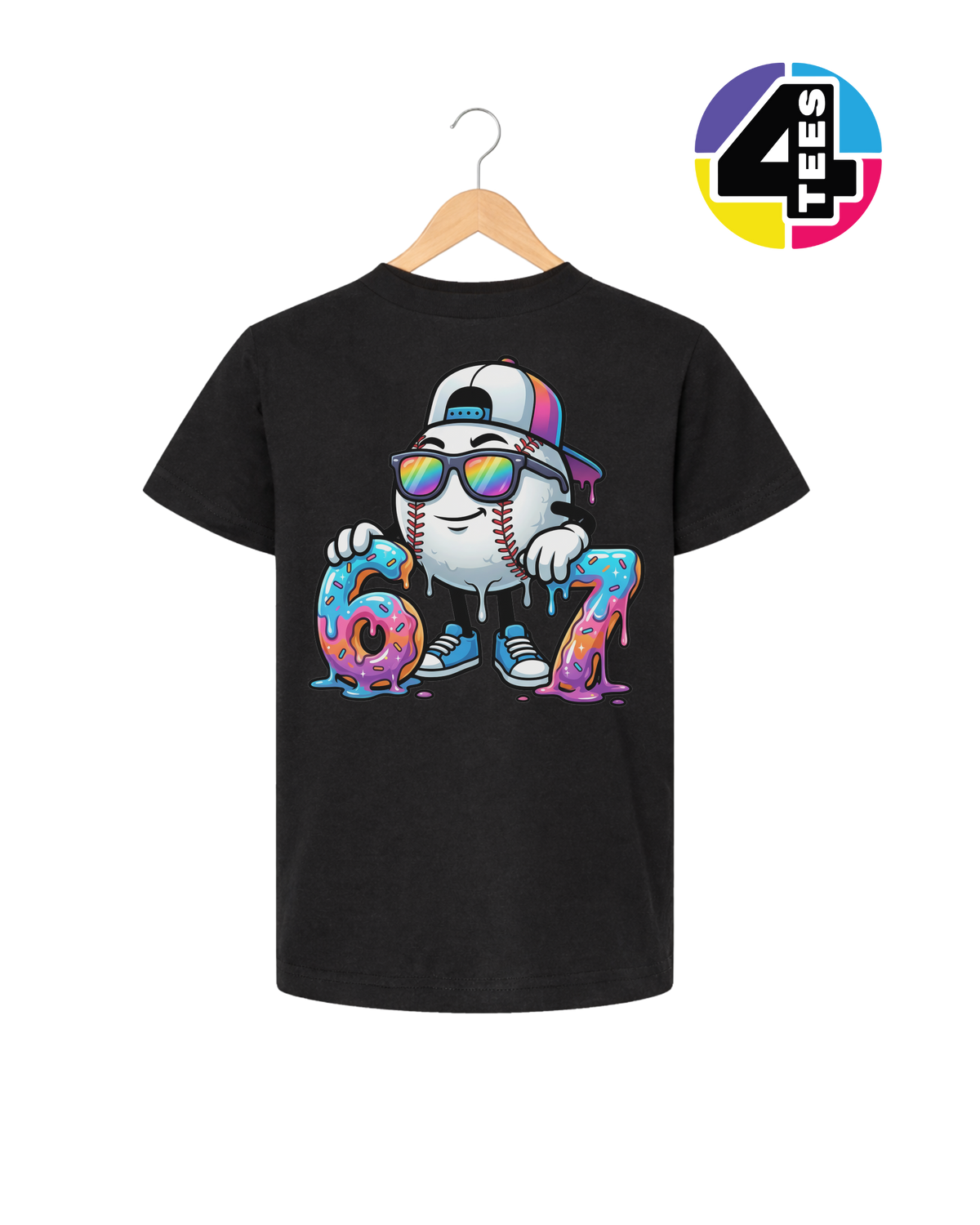 Drip Vibes Slugger 67 Youth Tee