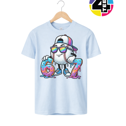 Drip Vibes Slugger 67 Youth Tee