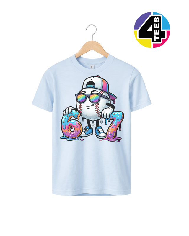 Drip Vibes Slugger 67 Youth Tee
