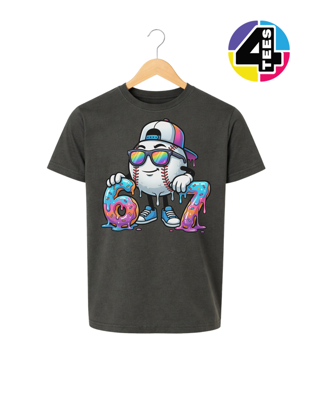 Drip Vibes Slugger 67 Youth Tee