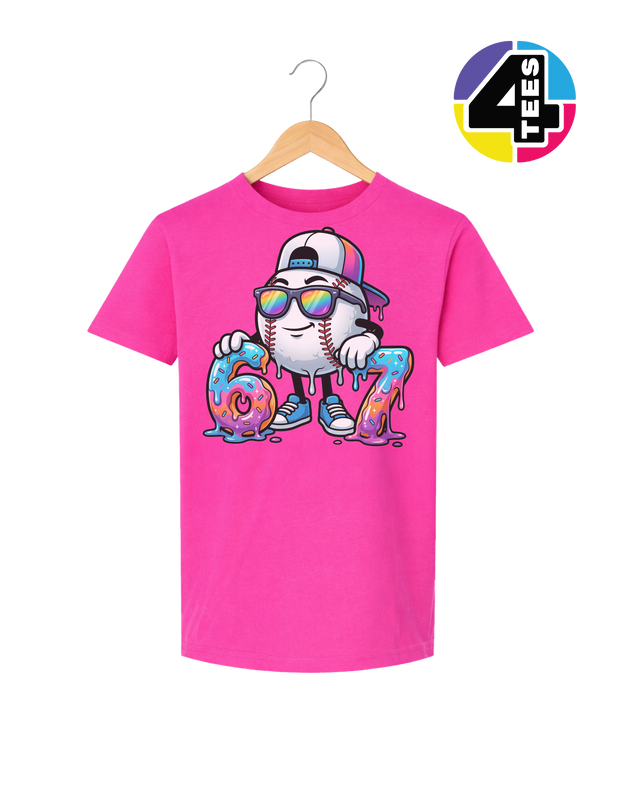 Drip Vibes Slugger 67 Youth Tee