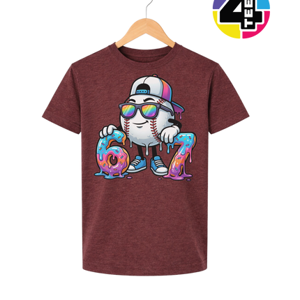 Drip Vibes Slugger 67 Youth Tee