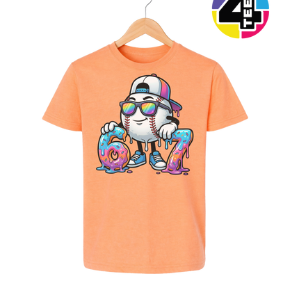Drip Vibes Slugger 67 Youth Tee