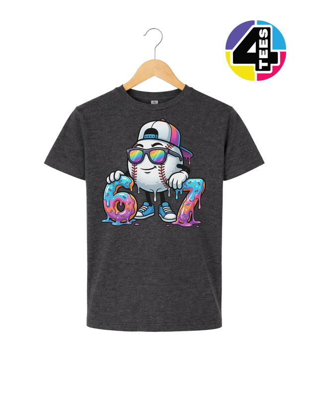 Drip Vibes Slugger 67 Youth Tee
