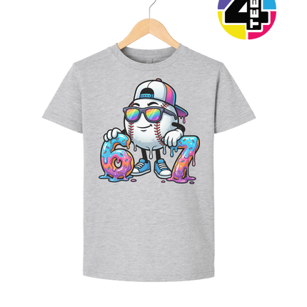 Drip Vibes Slugger 67 Youth Tee