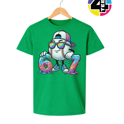 Drip Vibes Slugger 67 Youth Tee