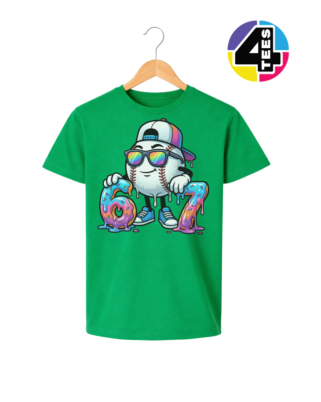 Drip Vibes Slugger 67 Youth Tee