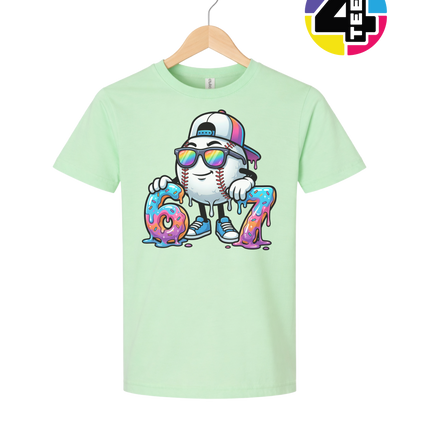 Drip Vibes Slugger 67 Youth Tee