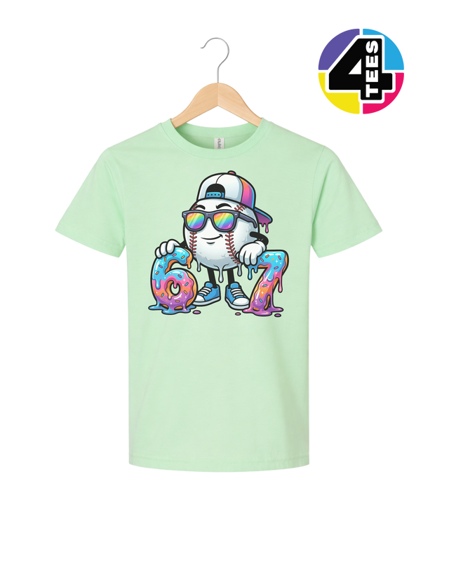 Drip Vibes Slugger 67 Youth Tee