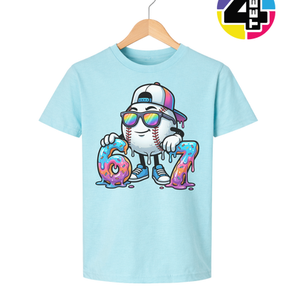 Drip Vibes Slugger 67 Youth Tee