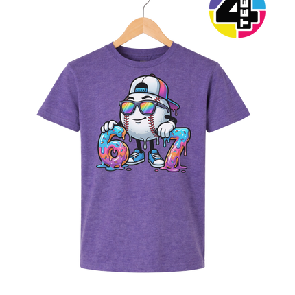 Drip Vibes Slugger 67 Youth Tee