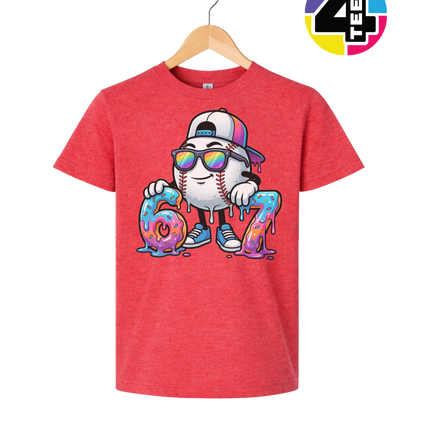 Drip Vibes Slugger 67 Youth Tee