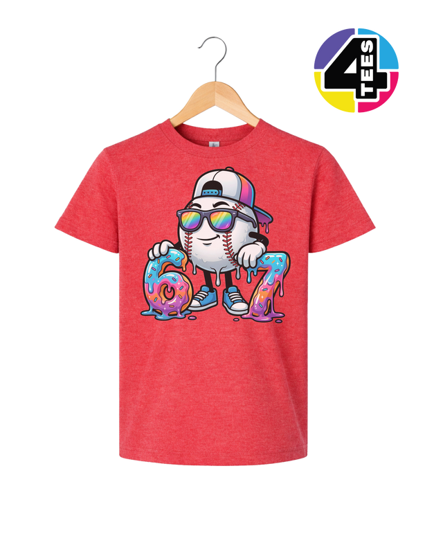 Drip Vibes Slugger 67 Youth Tee