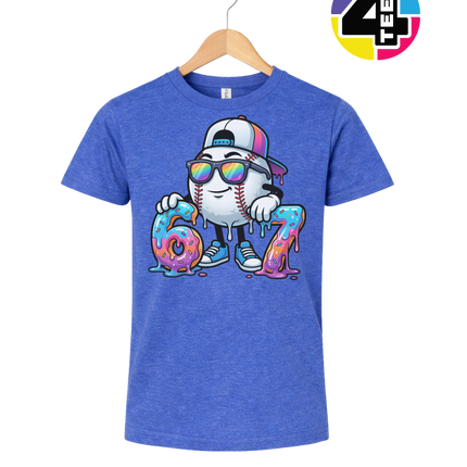 Drip Vibes Slugger 67 Youth Tee