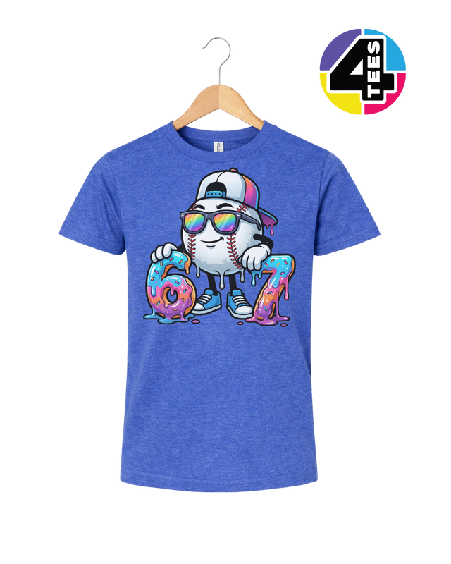 Drip Vibes Slugger 67 Youth Tee