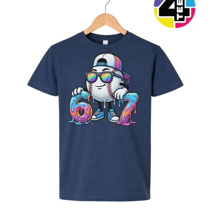 Drip Vibes Slugger 67 Youth Tee