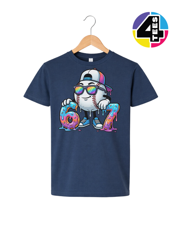 Drip Vibes Slugger 67 Youth Tee