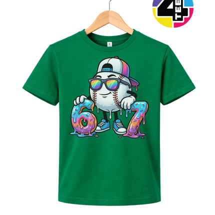Drip Vibes Slugger 67 Youth Tee