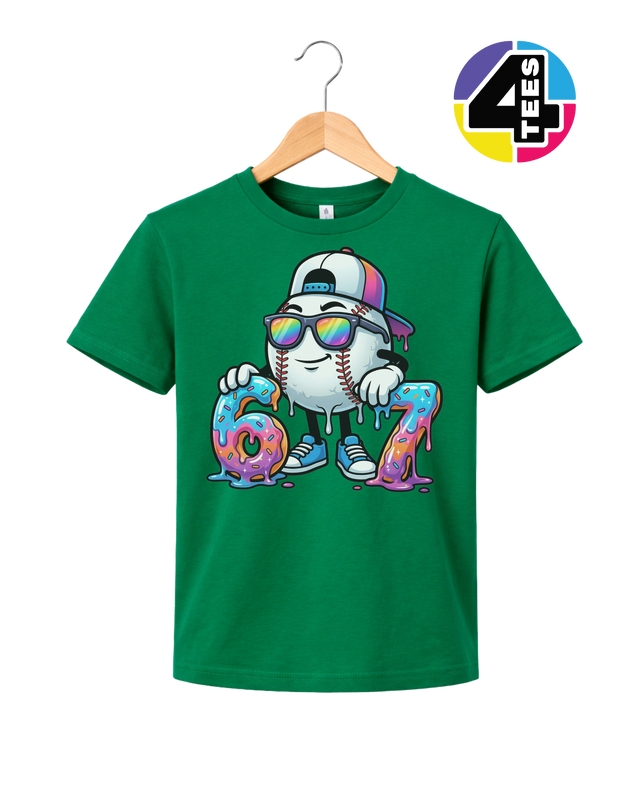 Drip Vibes Slugger 67 Youth Tee