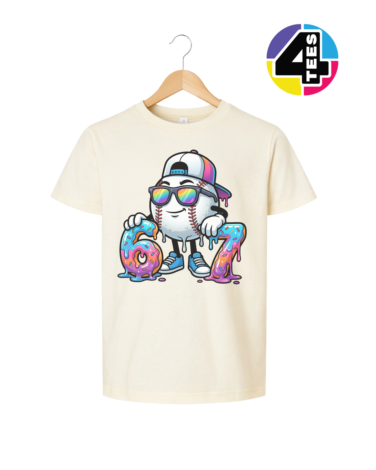 Drip Vibes Slugger 67 Youth Tee