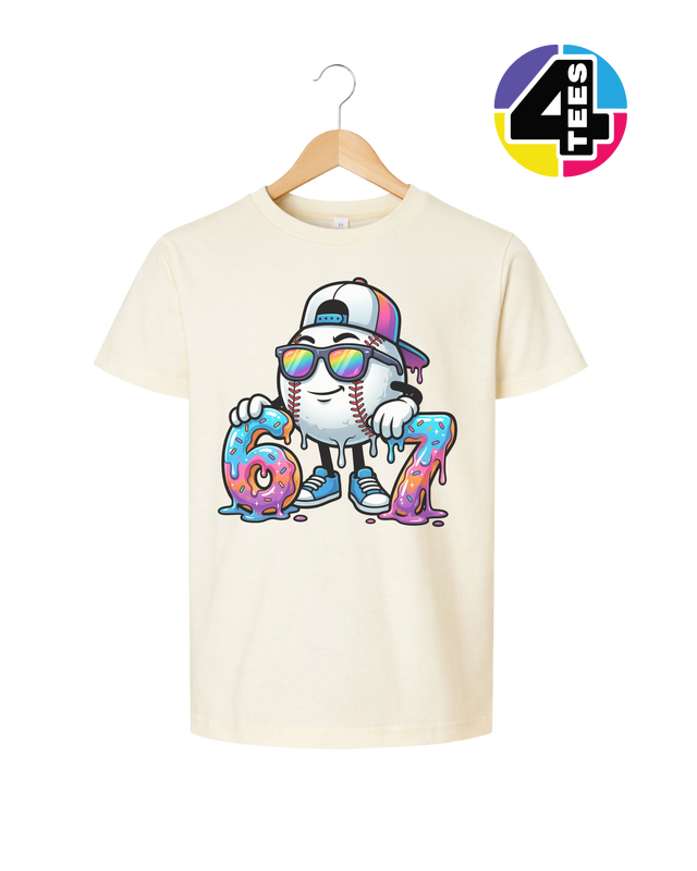 Drip Vibes Slugger 67 Youth Tee