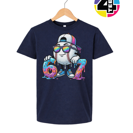 Drip Vibes Slugger 67 Youth Tee