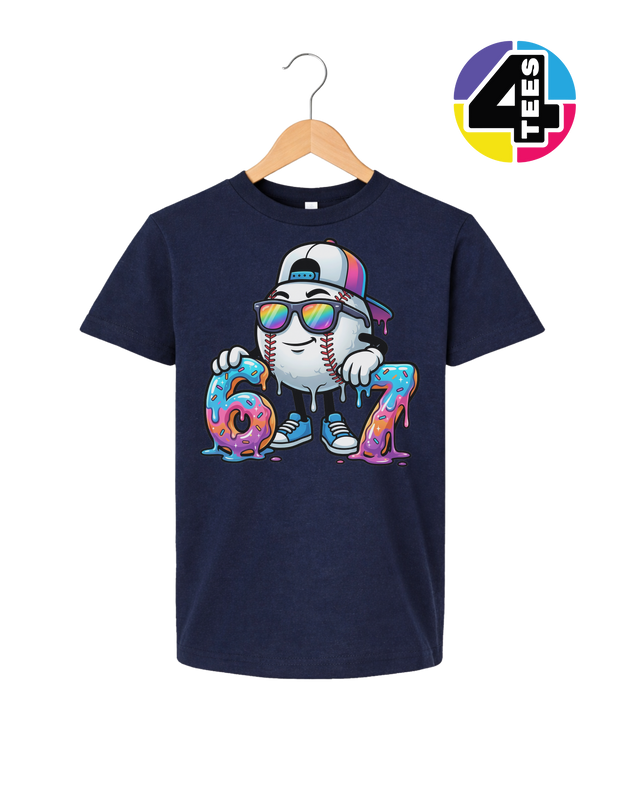 Drip Vibes Slugger 67 Youth Tee