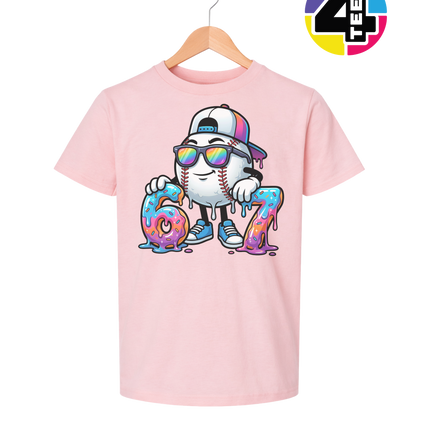 Drip Vibes Slugger 67 Youth Tee