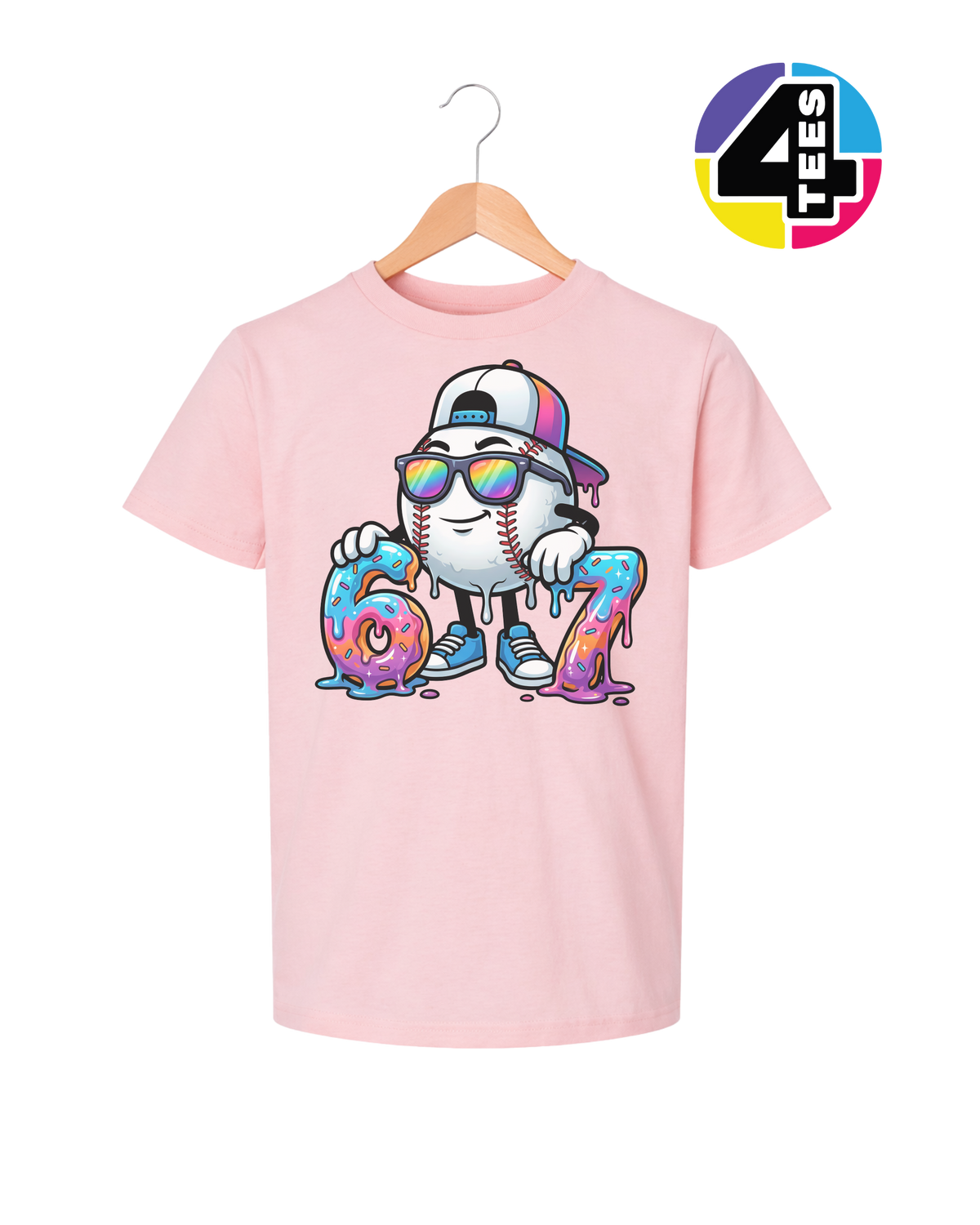Drip Vibes Slugger 67 Youth Tee