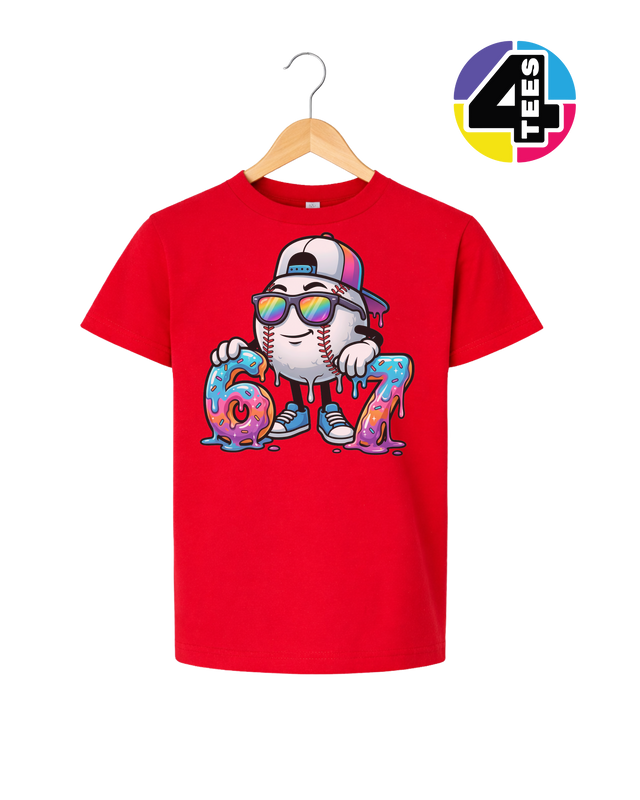 Drip Vibes Slugger 67 Youth Tee
