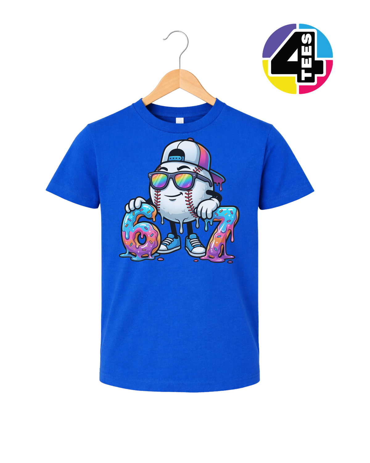 Drip Vibes Slugger 67 Youth Tee