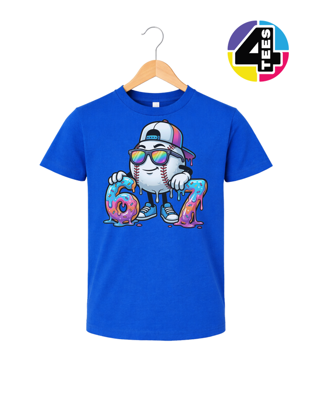 Drip Vibes Slugger 67 Youth Tee