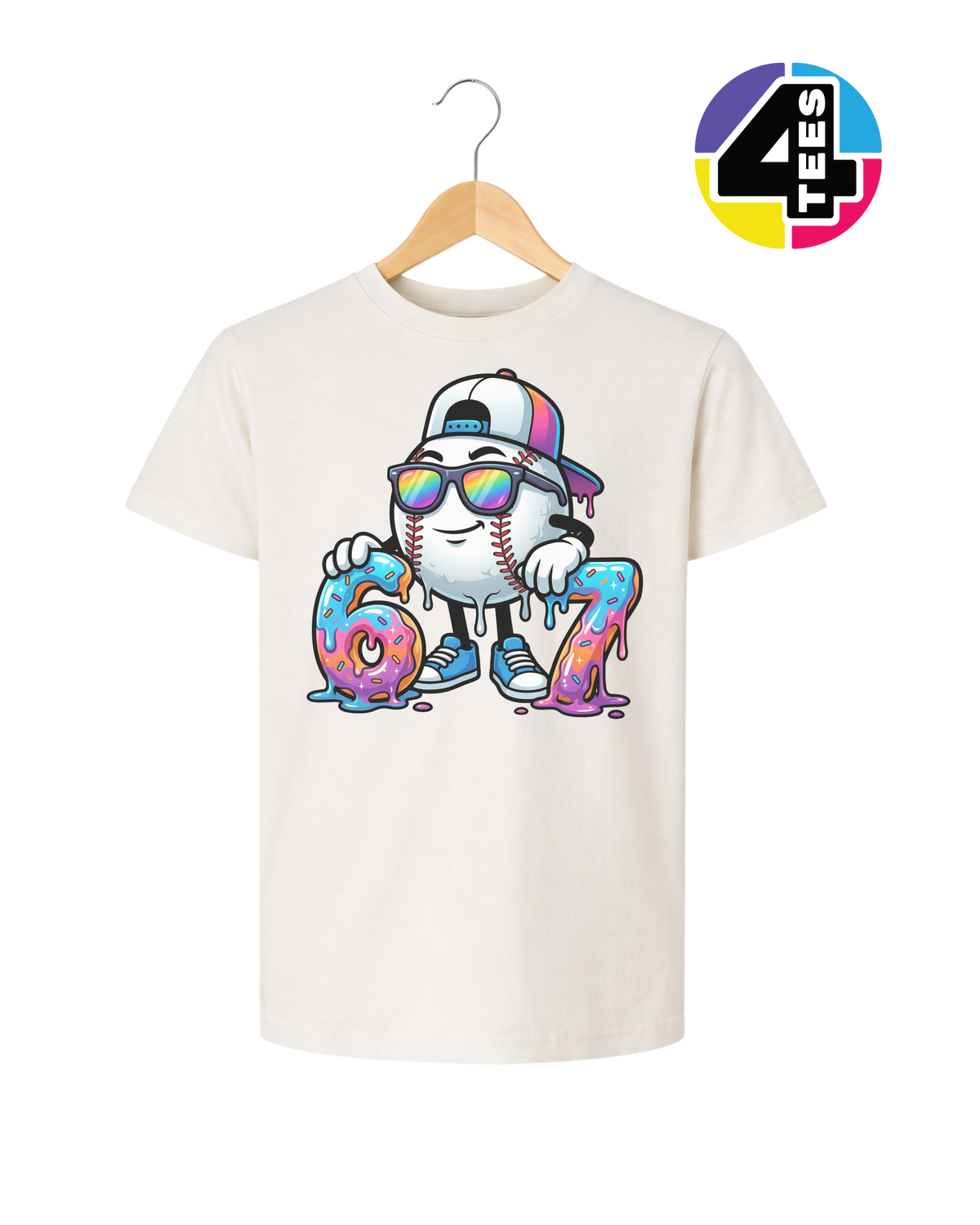 Drip Vibes Slugger 67 Youth Tee