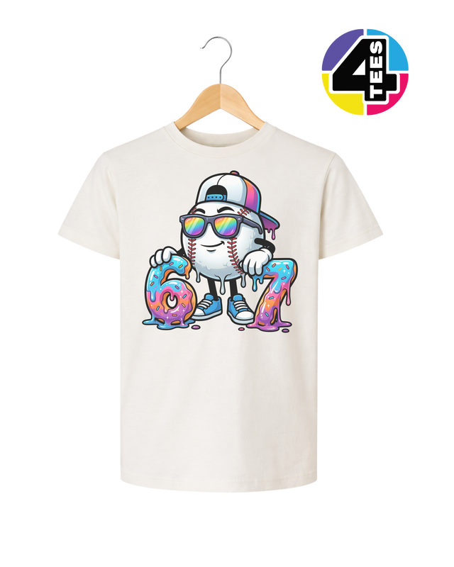 Drip Vibes Slugger 67 Youth Tee