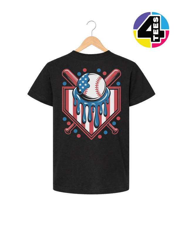 Patriot Drip Slugger Youth Tee
