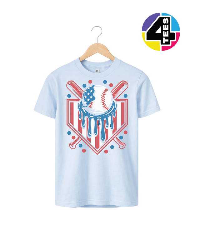 Patriot Drip Slugger Youth Tee