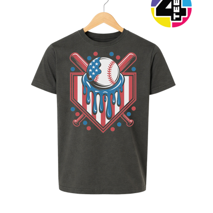 Patriot Drip Slugger Youth Tee