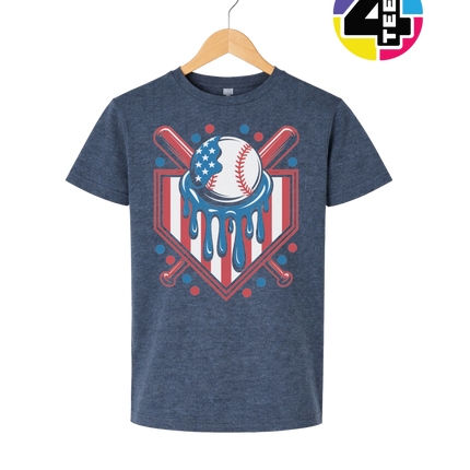 Patriot Drip Slugger Youth Tee