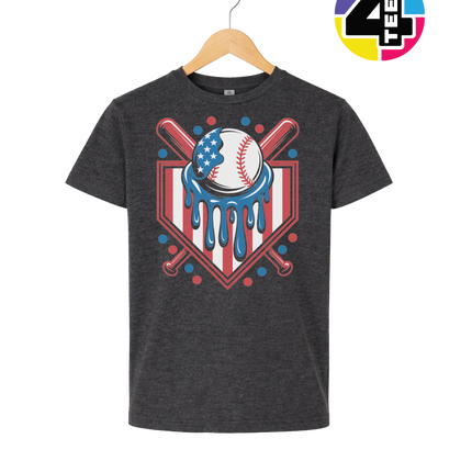 Patriot Drip Slugger Youth Tee
