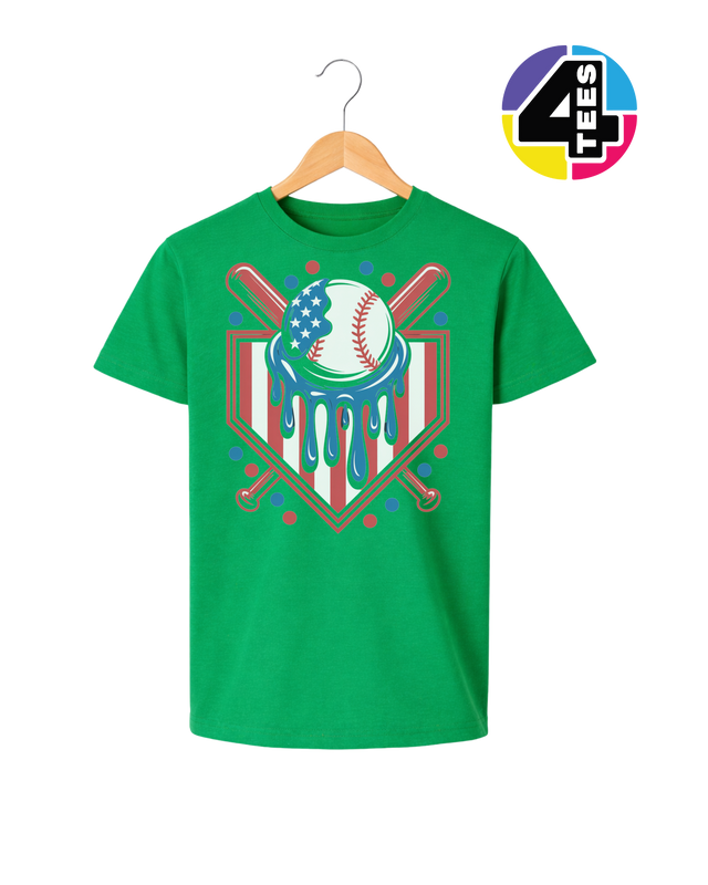 Patriot Drip Slugger Youth Tee