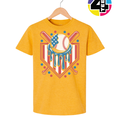 Patriot Drip Slugger Youth Tee