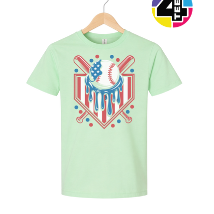 Patriot Drip Slugger Youth Tee