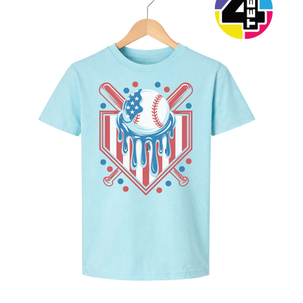 Patriot Drip Slugger Youth Tee