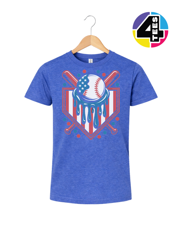 Patriot Drip Slugger Youth Tee
