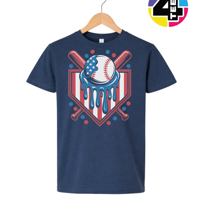 Patriot Drip Slugger Youth Tee